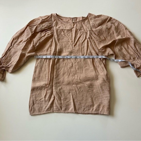 Pink Puff Sleeve Blouse - Picture 5 of 8